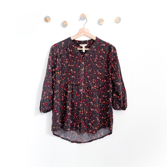 Matilda Jane Tops - Matilda Jane Afternoon Stroll Floral Blouse